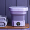 New Portable Small Foldable Washing Machine with Spin Dryer For Socks Underwear Panties Washer Household Mini Washing Machine